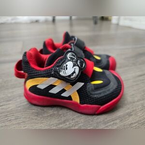 Adidas Disney X Mickey ActivePlay Velcro Sneakers Infant Size 4